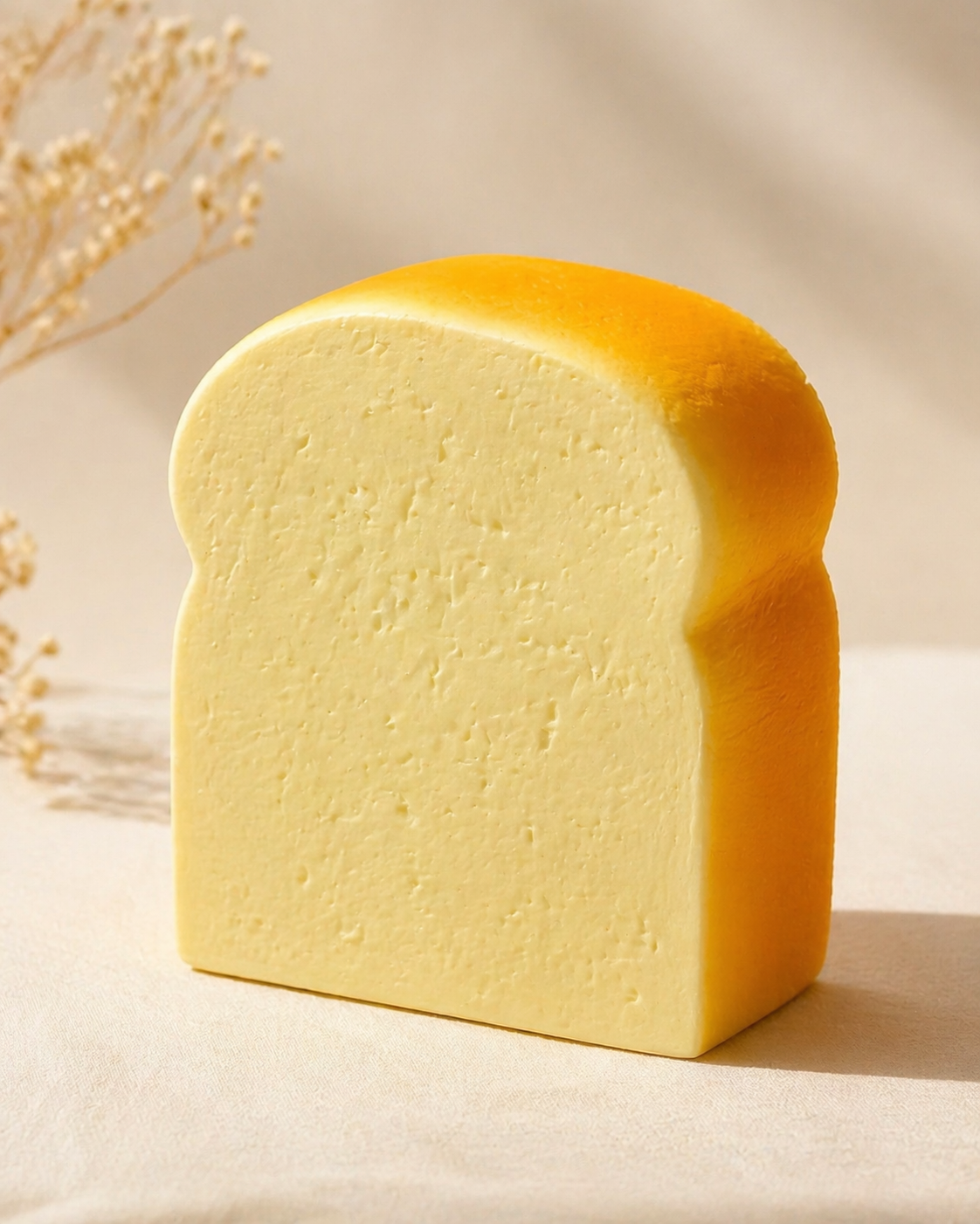 Loaf Slice Slow-Rising Squishy Collectible